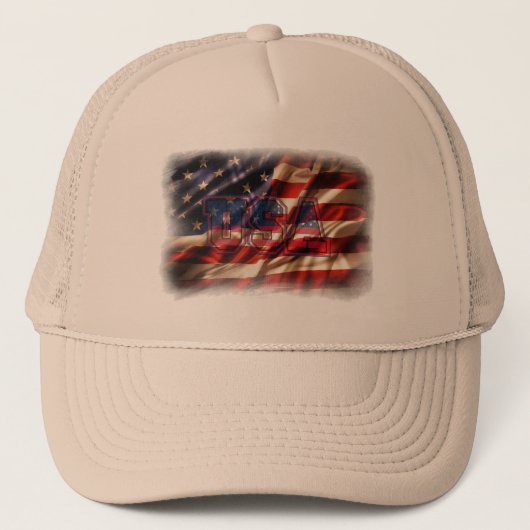 Patriottisch Trucker Pet (Voorkant)