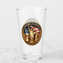 Patriottisch Type Drinkglas Glas