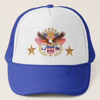 Patriottisch Uitzicht met alle stijlen Hieronder Trucker Pet