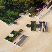 Patriottisch uitzicht van Washington DC, VS; Legpuzzel (Zijkant)