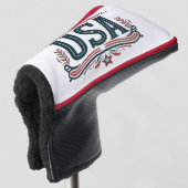 Patriottisch, USA Golfheadcover (3/4 voorkant)
