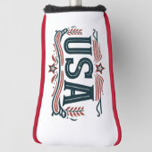 Patriottisch, USA Golfheadcover (Draai 90)