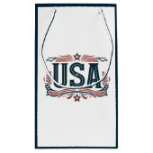 Patriottisch, USA Klein Cadeauzakje (Achterkant)