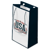 Patriottisch, USA Klein Cadeauzakje (Achterkant Gekanteld)