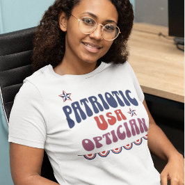 Patriottisch USA Optician T-shirt
