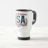 Patriottisch,  USA Reisbeker (Voorkant rechts)