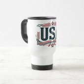 Patriottisch,  USA Reisbeker (Voorkant links)