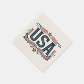 Patriottisch, USA Servet (Hoek)