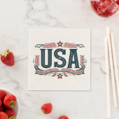 Patriottisch, USA Servet (Insitu)