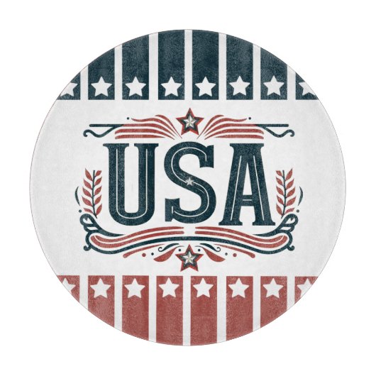 Patriottisch, USA Snijplank (Voorkant)