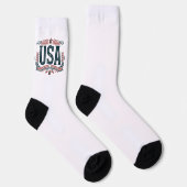 Patriottisch,  USA Sokken (Rechts)