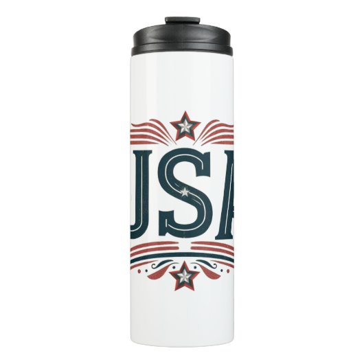 Patriottisch,  USA Thermosbeker (Voorkant)