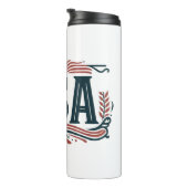 Patriottisch,  USA Thermosbeker (Geroteerd rechts)