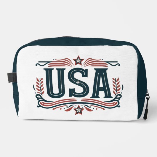 Patriottisch, USA Toilettasje (Voorkant)