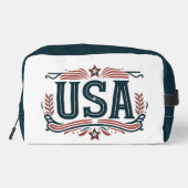 Patriottisch, USA Toilettasje (Achterkant)