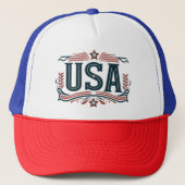 Patriottisch, USA Trucker Pet (Voorkant)