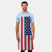 Patriottisch USA Vlag Schort – Amerikaanse Trots K (Gedragen)