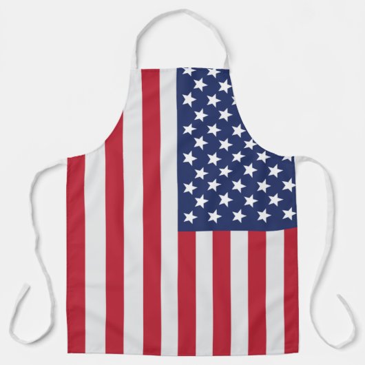 Patriottisch USA Vlag Schort – Amerikaanse Trots K (Voorkant)