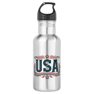 Patriottisch, USA Waterfles