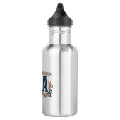 Patriottisch, USA Waterfles (Rechts)