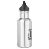 Patriottisch, USA Waterfles (Links)