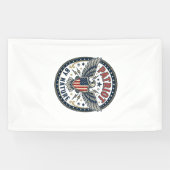 Patriottisch Van Nature Patriottisch Stout Patriot Spandoek (Horizontaal)