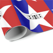 Patriottisch verpakkingspapier Markering San Anton Cadeaupapier (Rol Hoek)