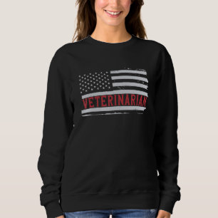 Patriottisch Veterinair Vet Vet Trui