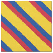Patriottisch: Vlag van Colombia Stof (Close Up)