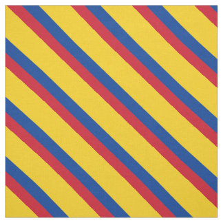 Patriottisch: Vlag van Colombia Stof