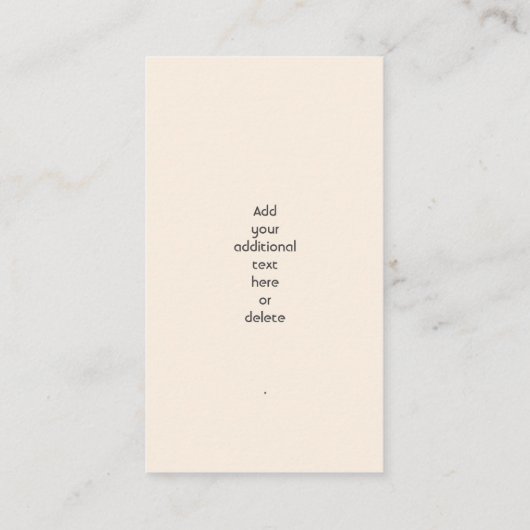 patriottisch | VLAG VAN KENIA | Logo-Visitekaartje Visitekaartje (Achterkant)