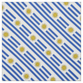 Patriottisch: Vlag van Uruguay Stof (Swatch)