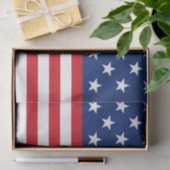 Patriottisch vlagpatroon feest tissuepapier (Geschenk)