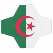 Patriottisch Voetbal met Algerijnse vlag (Enkel)