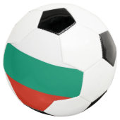 Patriottisch Voetbal met Bulgaarse vlag (Drie kwart)