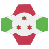 Patriottisch Voetbal met Burundese vlag (Enkel)