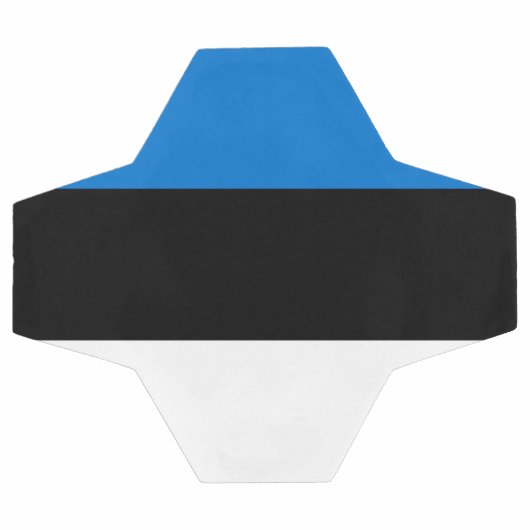 Patriottisch Voetbal met de vlag van Estland (Enkel)