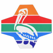 Patriottisch Voetbal met de vlag van Sint-Petersbu (Enkel)