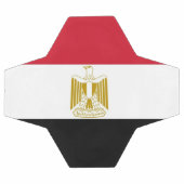 Patriottisch Voetbal met Egyptische vlag (Enkel)