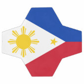 Patriottisch Voetbal met Filipijnse vlag (Enkel)