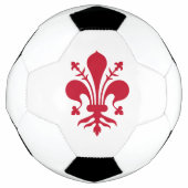 Patriottisch Voetbal met Florentijnse vlag, Italië (Voorkant)