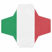 Patriottisch Voetbal met Italiaanse vlag (Enkel)