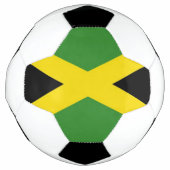 Patriottisch Voetbal met Jamaica-vlag (Voorkant)