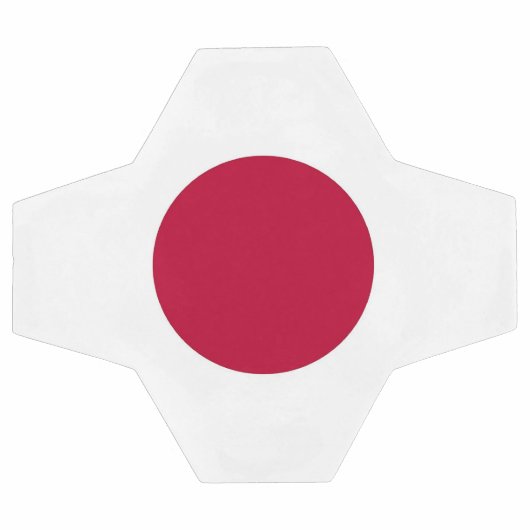 Patriottisch Voetbal met Japanse vlag (Enkel)