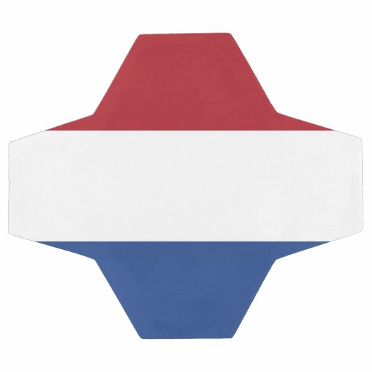 Patriottisch Voetbal met Nederlandse vlag (Enkel)