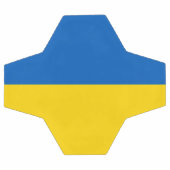 Patriottisch Voetbal met Oekraïense vlag (Enkel)