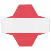 Patriottisch Voetbal met Oostenrijkse vlag (Enkel)