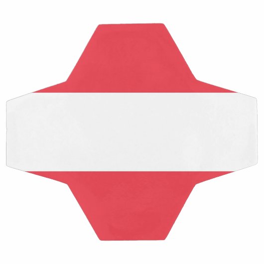 Patriottisch Voetbal met Oostenrijkse vlag (Enkel)