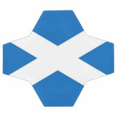 Patriottisch Voetbal met Schotse vlag (Enkel)