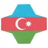Patriottisch Voetbal met vlag van Azerbeidzjan (Enkel)